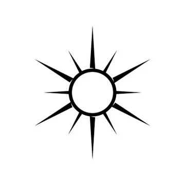 Round compass Stock Illustration