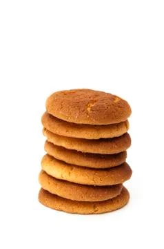 Round cookies 写真素材