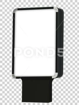 Round Corners Mupi PSD Template