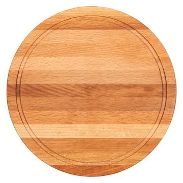 Round Cutting Board Stock Photos