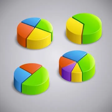 Round diagram Stock Illustration