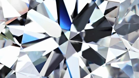 Round Diamond on white background, real video, not 3d. Stock Footage 89967046