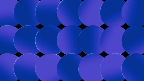 Round disc background purple with blue circles animation VJ loop0001-0300 Stock Footage 342233128