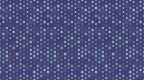 Round dotted pattern with geometric simplicity. Ideal for textile fabrics, .. Stockillustratie