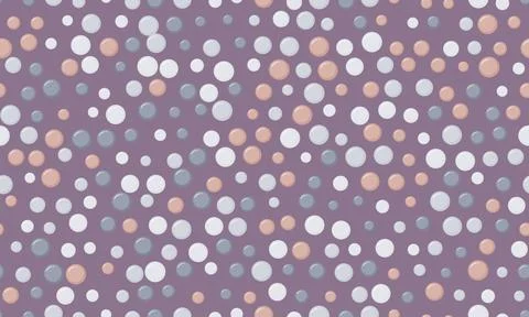 Round dotted pattern with geometric simplicity. Ideal for textile fabrics, .. Stockillustratie