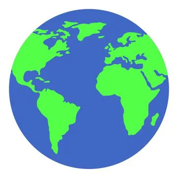 Round earth Stock Illustration