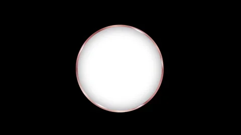 Round frame with metal Stock Footage 247327872