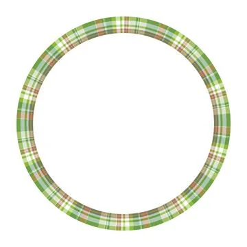 Round frame vector vintage pattern design template. Circle border designs pla Illustrazione stock