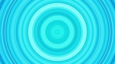 Round Geometric Blue Abstract Background Stock Footage 135820090