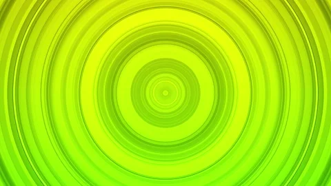 Round Geometric Green Abstract Background Video stock 135820190