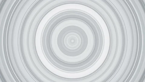 Round Geometric White Abstract Background Stock Footage 135820192