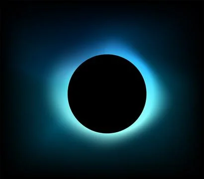 Round gradient vector background. Circle light banner with gradient isolated on Stock Illustration