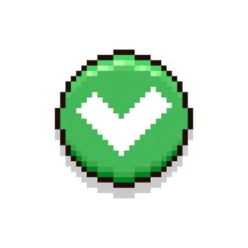 Round green accept checkmark interface button	 Stock Illustration