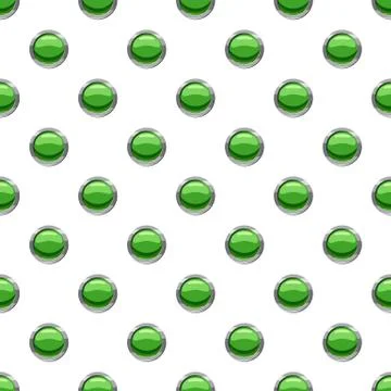 Round green button pattern 스톡 일러스트