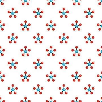 Round grid pattern seamless Stock Illustration