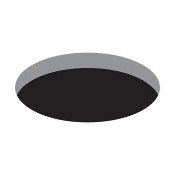 Round hold icon vector perspective view for your website design, logo, app, U Stock Illustration