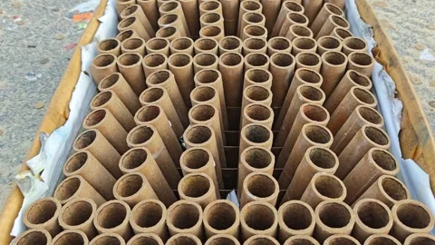 Round hole patterns Stock Footage 329808259