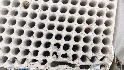 Round hole patterns Stock Footage 329808298