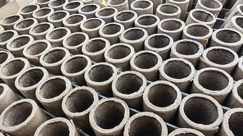 Round hole patterns Stock Photos