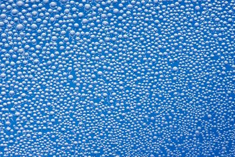 Round ice crystals Foto stock