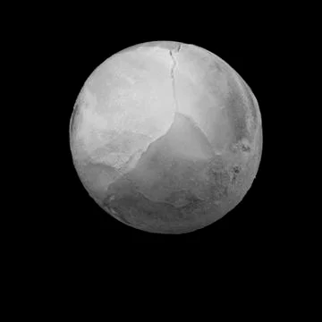 Round ice cube 写真素材