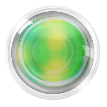 Round Icon Button Symbol Badge Stock Illustration