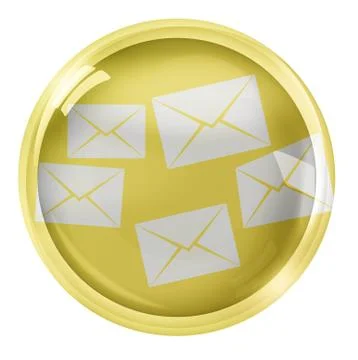 Round Icon Button Symbol Badge Stock Illustration