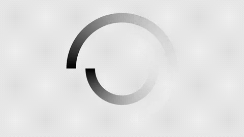 Round icon for loading, waiting, downloading, connecting. Alpha channel. Stock Footage 136288288