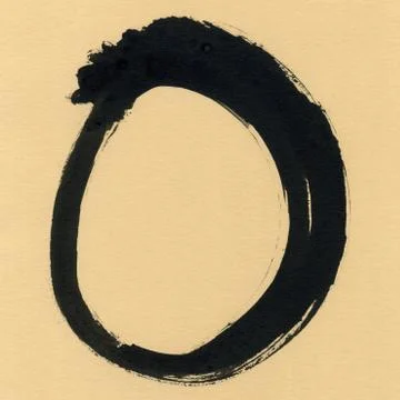 Round ink frame, black circle shape form isolated on background. Stock Illustration