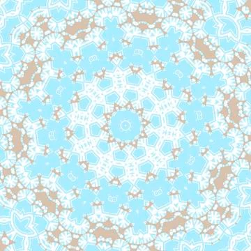 Round lace background Stock Illustration