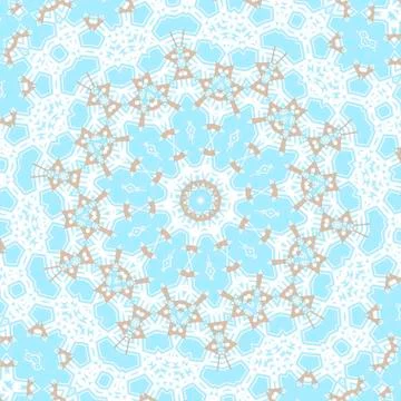 Round lace background Stock Illustration