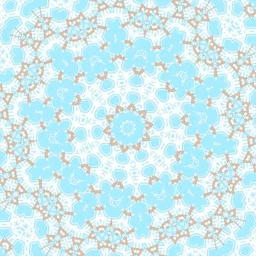 Round lace background Stock Illustration