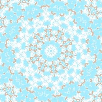 Round lace background Stock Illustration