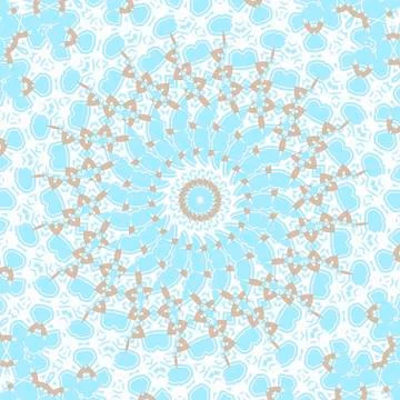 Round lace background Stock Illustration