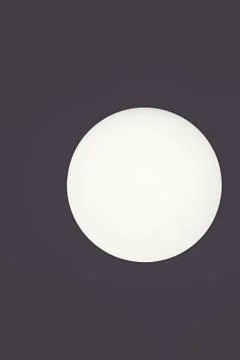 Round lamp in a cafe Stock-Fotos