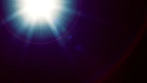 Round light moving from left to right Stock Footage 314597436