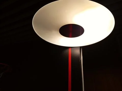 Round light Foto stock