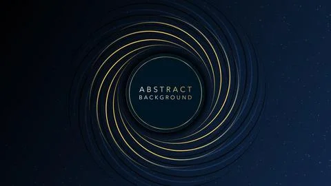 Round light twisted, Suitable for product advertising, product design and o.. Illustrazione stock