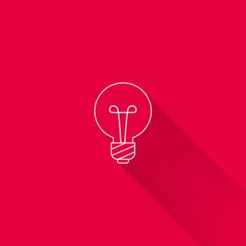 Round lightbulb 스톡 일러스트