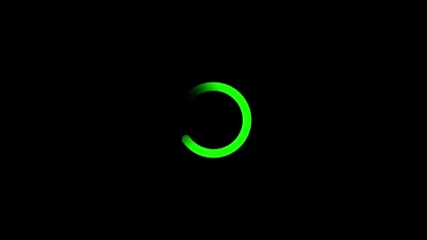 Round loading, Loading circle, processing circle animated video Stock Footage 288918799