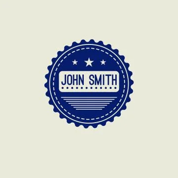 Round logo Stock Illustration