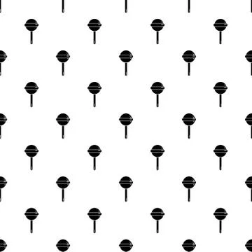 Round lollipop pattern vector seamless 스톡 일러스트