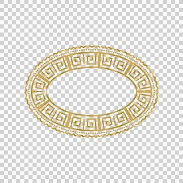 Round luxury golden abstract pattern ornament element graphic 스톡 일러스트