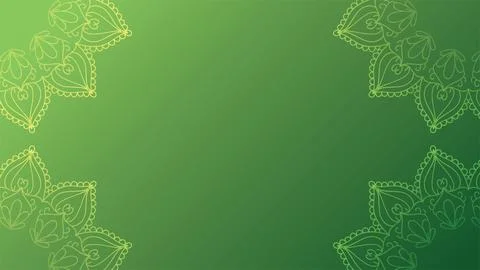 Round mandala on colorful gradient background. Translucent mesh pattern in the f Stock Illustration