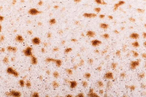 Round Matza Macro Stock Photos
