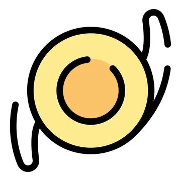 Round medical patch unrolling for wound protection Stock Illustration
