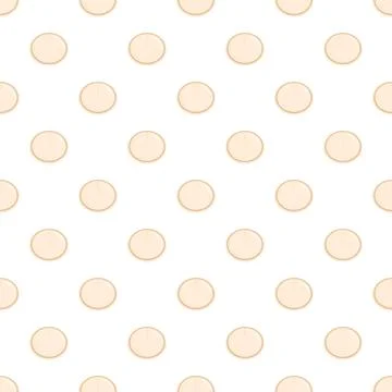 Round medicine pill seamless pattern background 库存插图