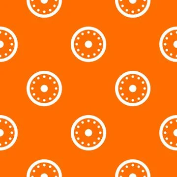 Round military shield pattern seamless Illustration