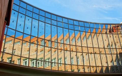 Round mirroring Stock Photos