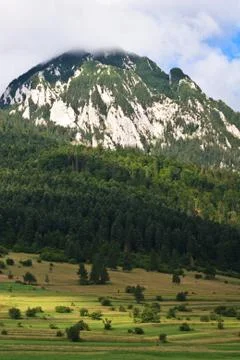 Round mountain Stock Photos